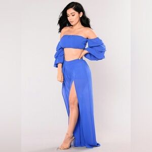 Marla Set Royal Blue Princess Jasmine Inspo